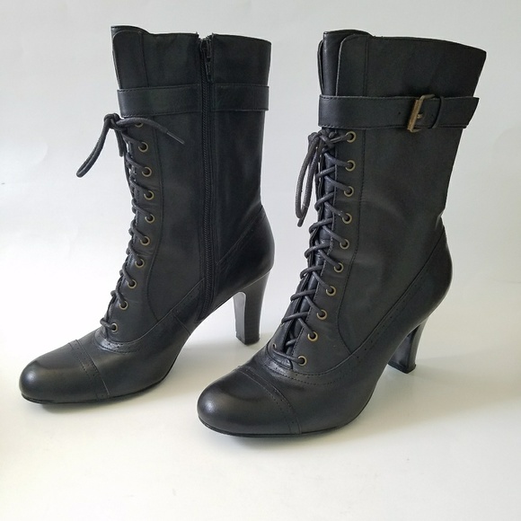 aerosoles lace up boots